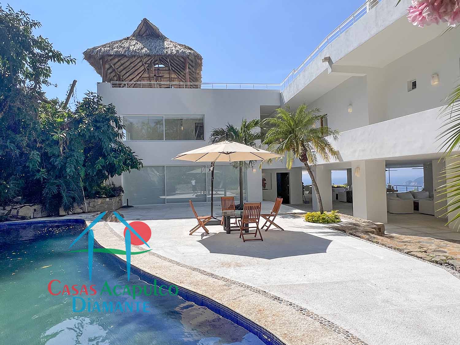 Casa Garbi - Alberca trasera 1